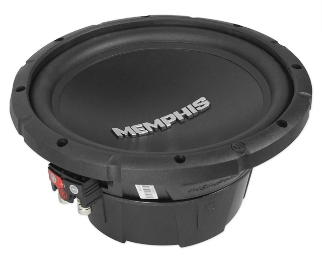 Memphis Audio SRX1044 10" SRX Car Subwoofer Sub 400w Peak/ 200w RMS / Dual 4 Ohm