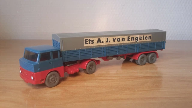 WIKING, CAMION SEMI REMORQUE 1/87e