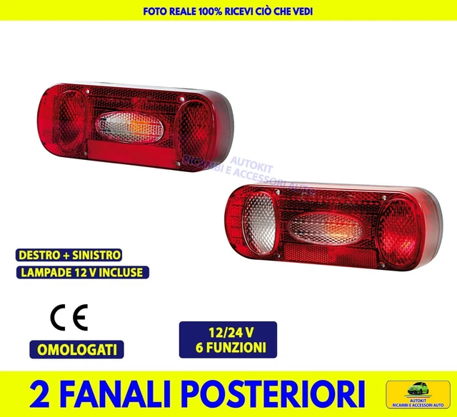 Feux Arrière LED Pour Camion/remorque – Droit & Gauche | 14 LEDs Clignotant Plaque