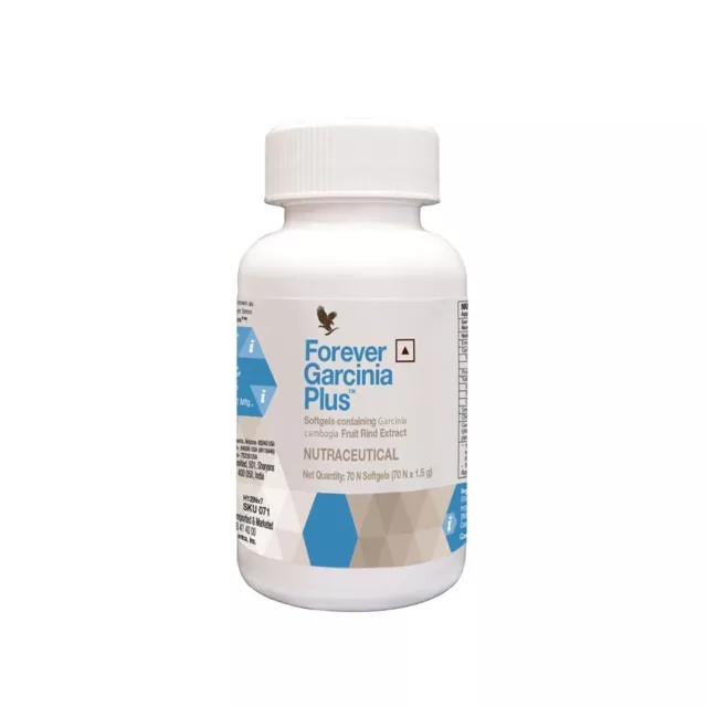 Forever Living Garcinia Plus - Suplemento para perder peso y quemar grasa (70 cápsulas blandas)