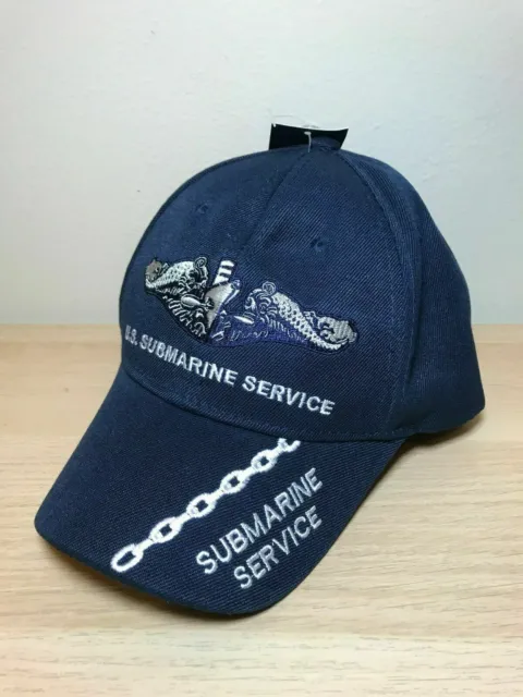 Official US Navy Licensed US Submarine Service Cap Hat
