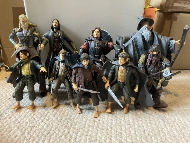 The Lord Of The Rings - The Fellowship Figures