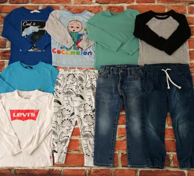 Boys Clothes Bundle 3-4 Years T-shirts Jeans Levis H&M Gap George TU etc