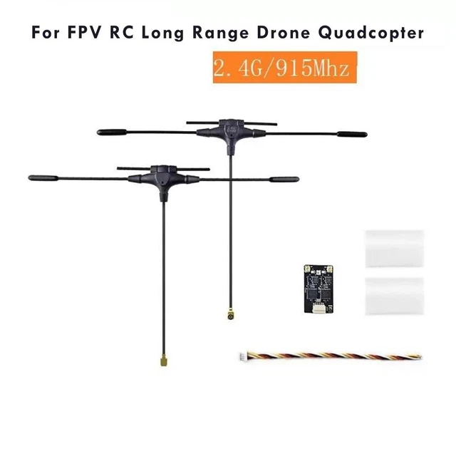 HGLRC ELRS GEMINI RX Dual Receiver 2.4GHz 915MHz for RC-FPV Drone ...