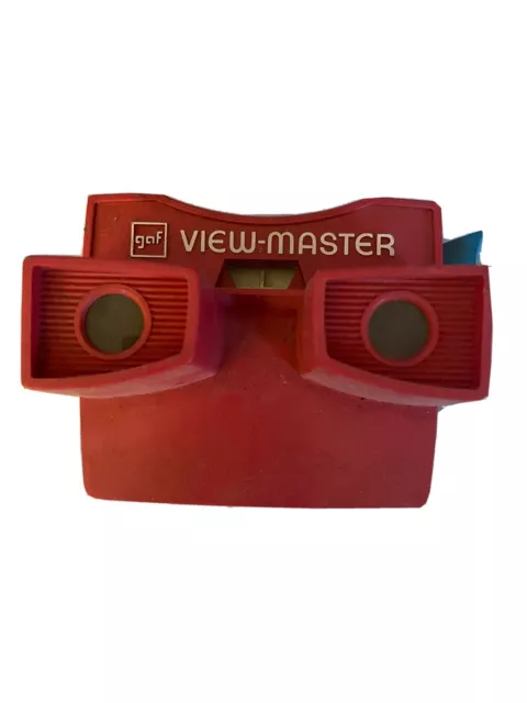 Vintage GAF View Master ViewMaster View Finder Viewfinder Projector Viewer Red