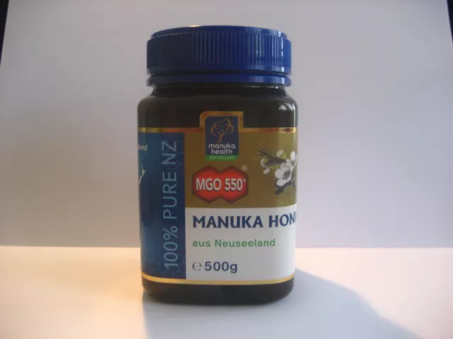 Manuka Honig MGO 550  500g Manuka Health Neuseeland