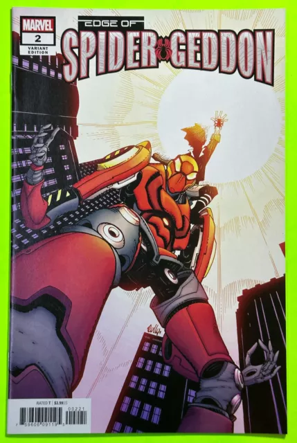 Edge Of Spider-Geddon #2 Variant (Marvel 2018) Spider-Verse | 1St Addy Brock Nm