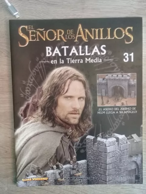 EL SEÑOR DE LOS ANILLOS BATALLAS TIERRA MEDIA: NÚMERO 31 - DeAGOSTINI (2003)