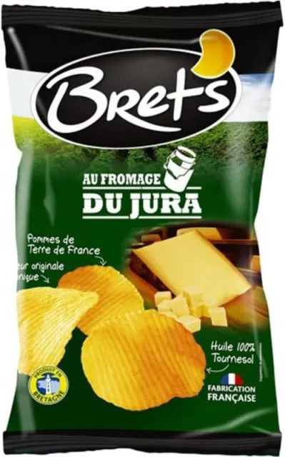 LOT DE 5 - BRET'S - Chips au Comté Fromage du Jura - paquet de 125 g EUR  43,96 - PicClick FR