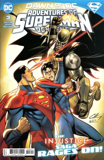 Adventures Of Superman Jon Kent #3 cover A Henry Injustice Batman Damian DC