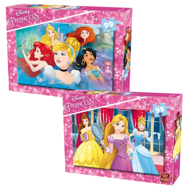 99 Piece Disney Princess Jigsaw Puzzles Choice of 2 Childrens Cinderella Designs