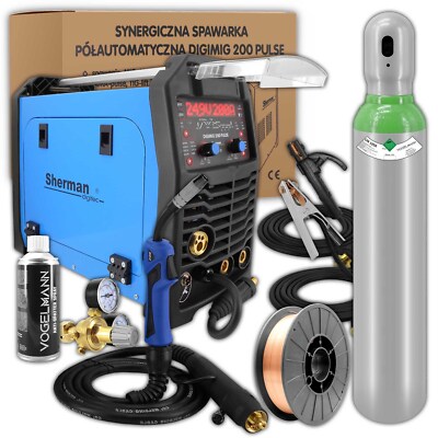 MAG Sherman DIGIMIG 200 Pulse Poste à souder soudage MIG MAG 200A TIG LIFT jeu n°2 