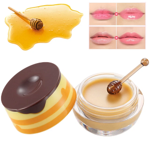 Bálsamo labial hidratante para abeja miel cuidado de labios hidratante y nutritivo coche
