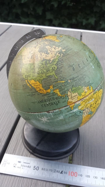 Globe terrestre Cartes Taride 1969 vintage - Décoration