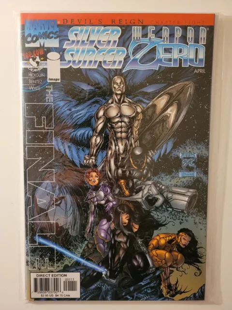 Silver Surfer/Weapon Zero #1 [VF/NM] Devils Reign Marvel/Top Cow 1997