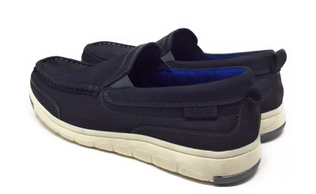 KENNETH COLE REACTION Mens Fred Slip On Casual Shoes Navy Blue Size 7 M ...