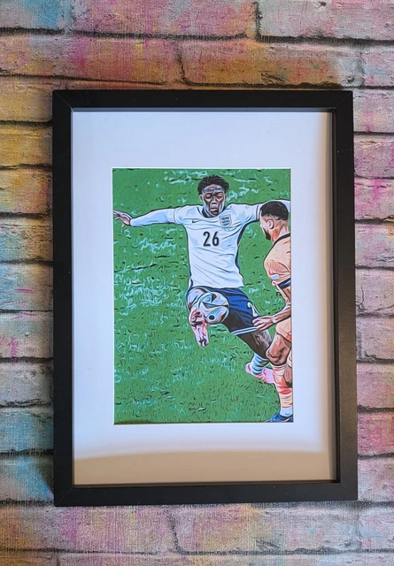 ENGLAND KOBBIE MAINOO Euro 2024 Football Picture Pop Art Design 3 99 england-kobbie-mainoo-euro-2024-football-picture-pop-art-design-3-99