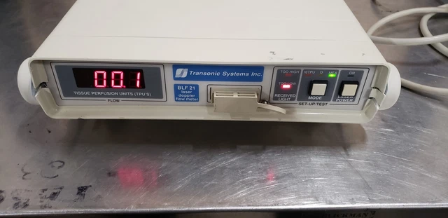 Transonic Laser Doppler Flow meter BLF 21 ( Model# BLF21CP ) Transonic Laser Doppler Flow meter BLF 21 ( Model# BLF21CP )