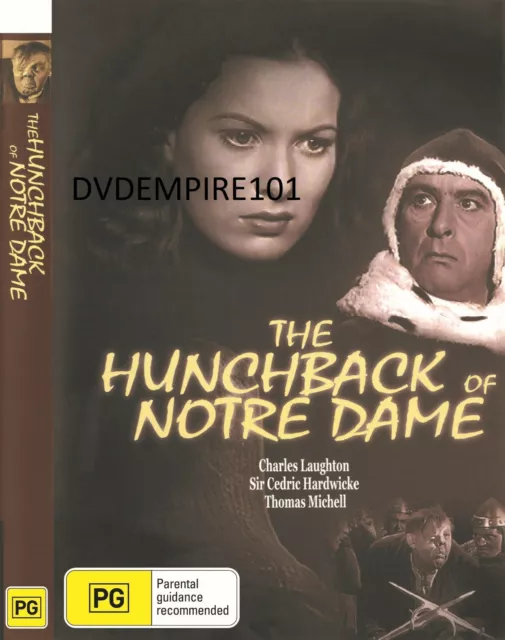 The Hunchback of Notre Dame DVD Charles Laughton Brand New Australian Release