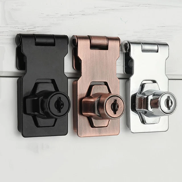 Armadio in lega di zinco cassetto Keyed Hasp Lock armadio serratura porta