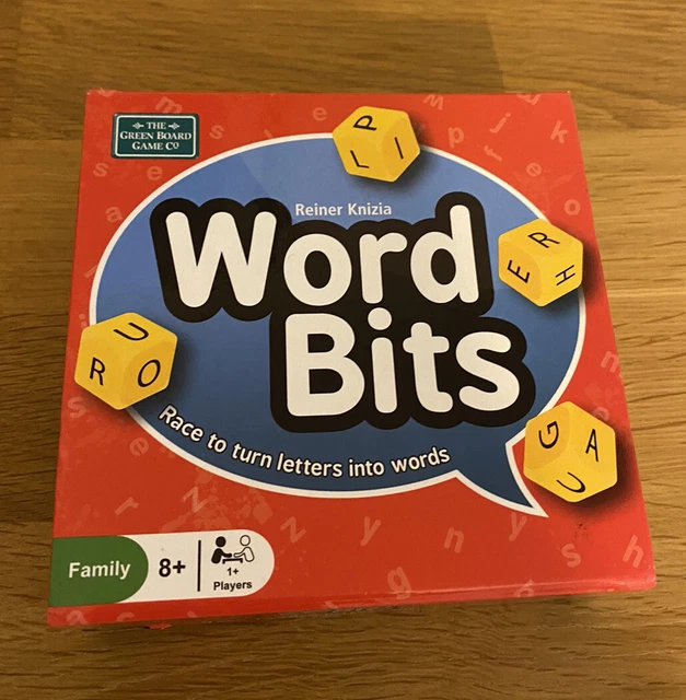 WORD BITS BY The Green Board Game Co Card Game Words £5.00 PicClick UK
