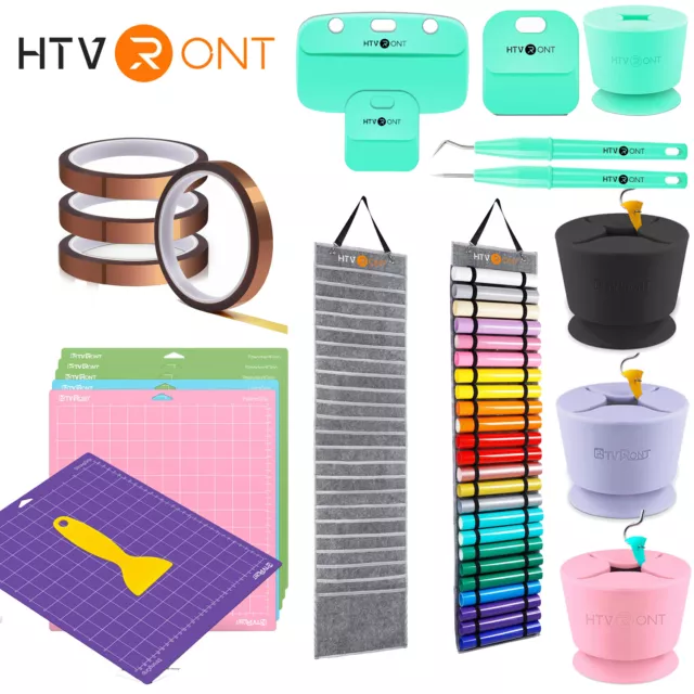 Cutting Vinyl Tools - Vinyl Storage Bag, Cutting Mats, Blades for Cricut, Weeder