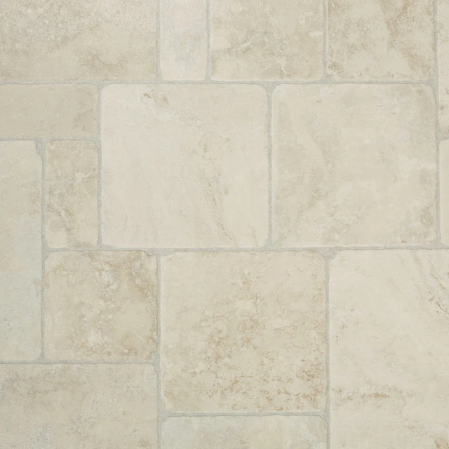 LINO FLOORING VINTAGE Kitchen Foam Sheet Vinyl Roll Victorian Random