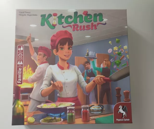 Kitchen Rush - Brettspiel - Pegasus Spiele - Deutsch