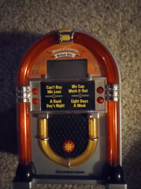 Soundesign Jukebox Alarm Clock