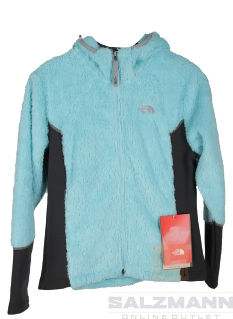 The North Face Filles Blizzard Plein Zip Fille Veste GR. XS Bleu Neuf