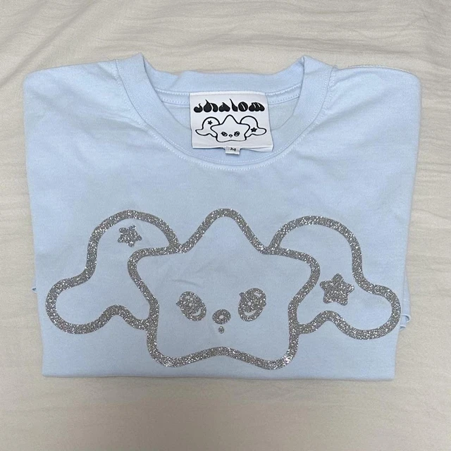 nct wish shalom Tシャツ　ブルー org.jpg