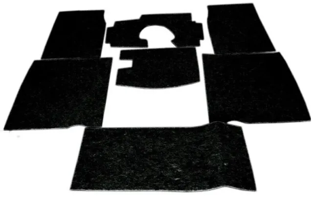 MG Midget Underfelt Carpet Set (1968-1980)