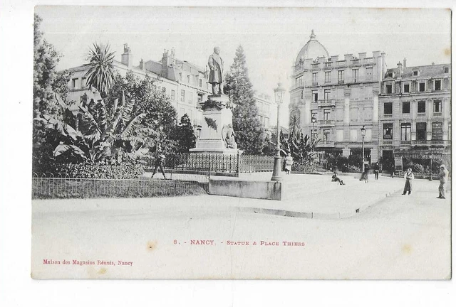 54  Nancy  Square Et Place Thiers