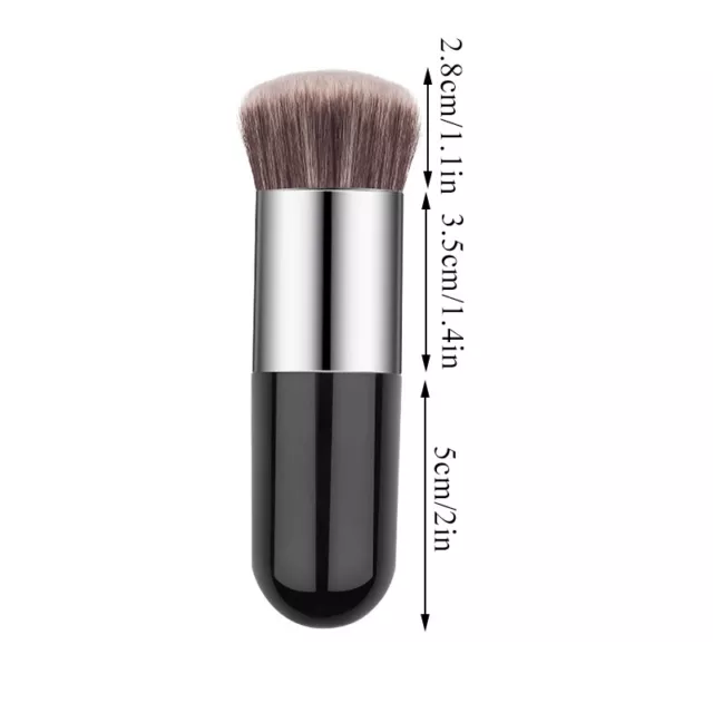 Joufflu Jetée Base Brosse Plat Crème Maquillage Professionnel Produits de Beau * 2