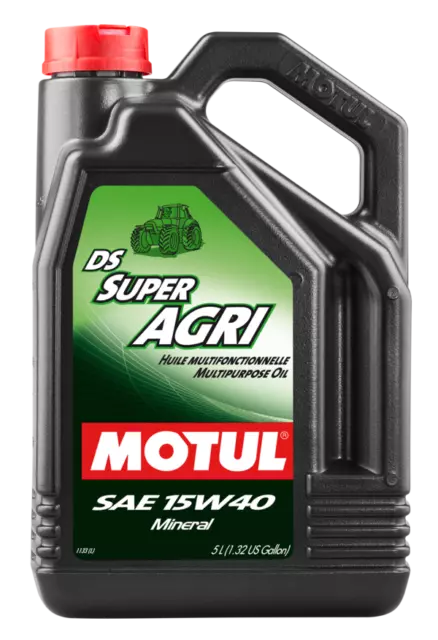 MOTUL Aceite lubricante agrícola DS SUPER AGRI 15W40 5L