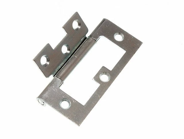 Charnières De Porte Universelles En Acier - Lot De 2 - Fonte Finie