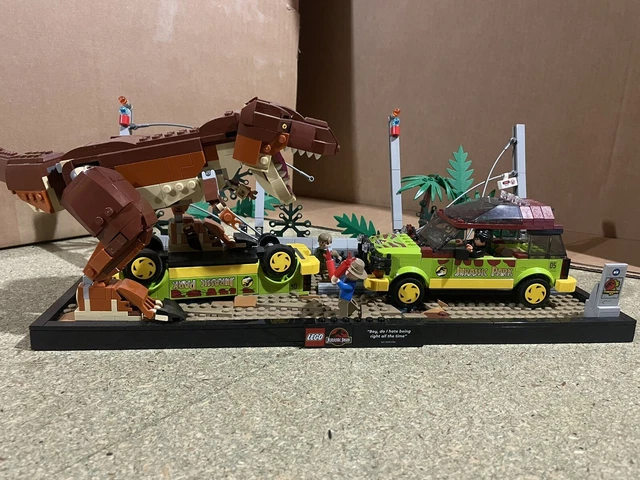 LEGO JURASSIC WORLD T Rex Breakout 76956 100 Complete Instuctions LEGO JURASSIC WORLD T Rex Breakout 76956 100 Complete Instuctions