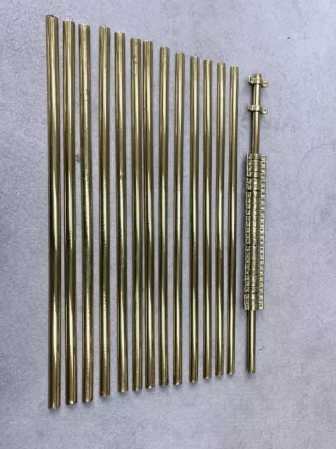 brass stair rods X 14 (Vintage)