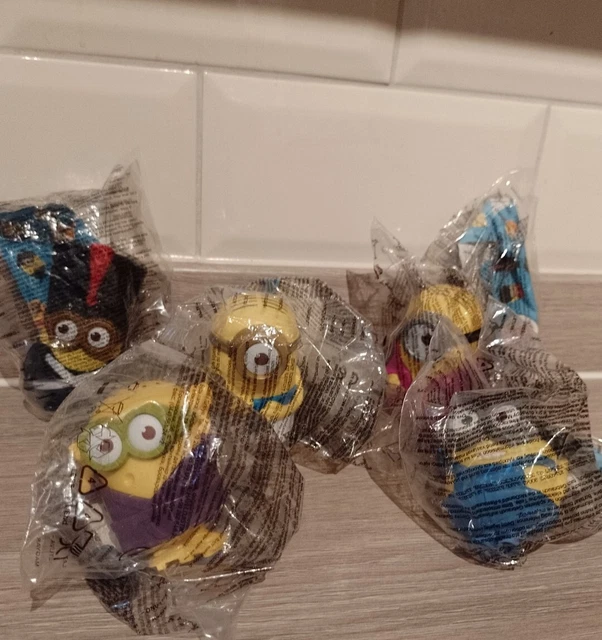 McDonalds Happy Meal Toy - Minions Movie 2015 - X5 SEALED  NEW talking minions