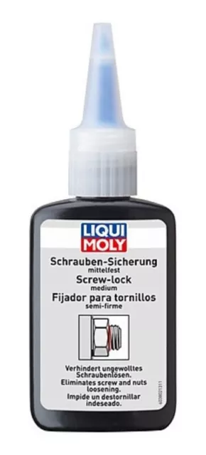 LIQUIMOLY Fijador de tornillos semifuerte 50 G