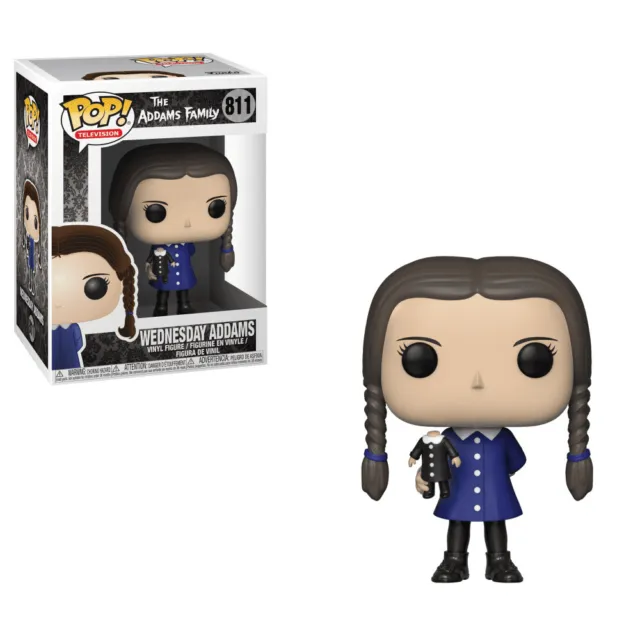 The Addams Family Wednesday W/Doll Funko Pop! Vinyl Figure #811 with protector