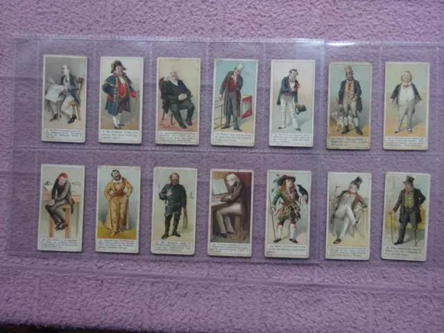 COPE - DICKENS GALLERY x 14 CARDS LOWISH GRADE, FAIR AT BEST