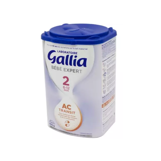 Gallia bébé expert AC transit 2 6-12 mois 800g