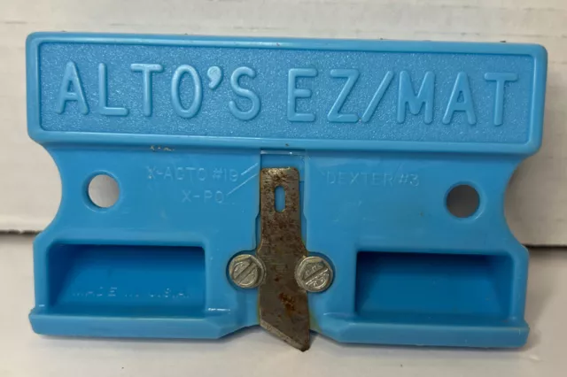 VINTAGE ALTO'S EZ Mat Cutter Cut 90° Corners Easy to Use Left or Right Hand  USA $26.45 - PicClick