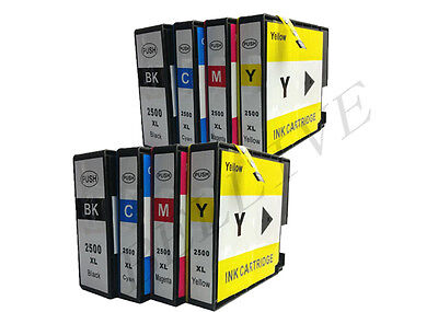 KIT 8 Cartucce Compatibile per CANON PGI-2500 XL iB 4050 MB 5050 MB 5350 BL