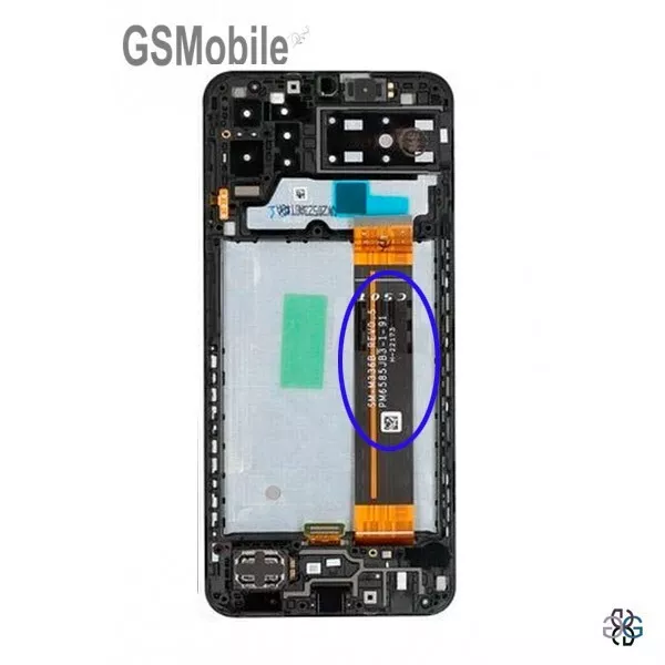 Original Display Ecran LCD Tactile Cadre Noir Samsung Galaxy A13 A137F