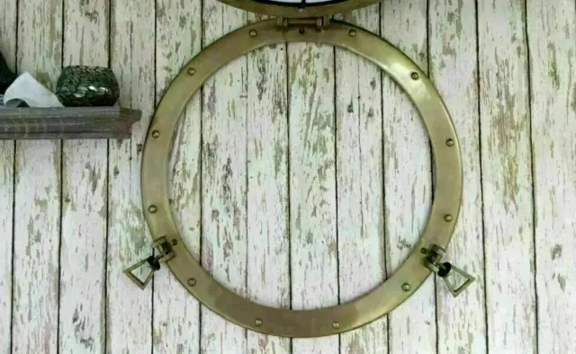 17 " Glänzend Neu Designer Antik Wand Dekoration Vintage Stil Bullauge Geschenk