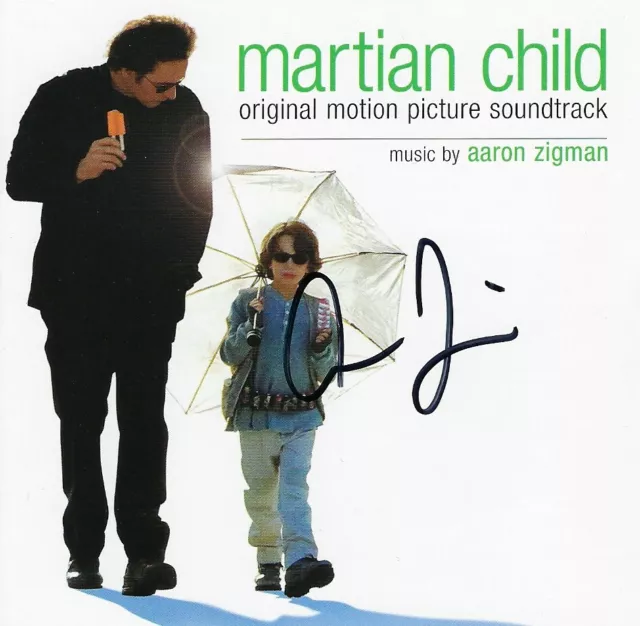 Martian Child Score CD / signed by Composer Aaron Zigman / MEGARAR / LAST ONE!!