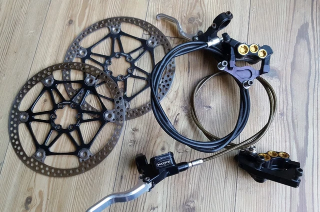 HOPE MONO 6 / 6-Ti Brakeset Brakes with Floating Rotors