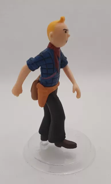 Figurine Tintin - Statuette Tintin cowboy - Tintin En Amérique Collection (2007)